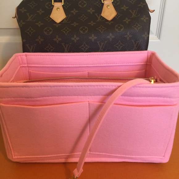 ❤️❤️❤️Speedy35 Felt bag organizer+wallet case ❤️❤️ - Picture 6 of 6